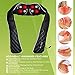 BodyHealt Shiatsu Neck & Back Massager with Heat - Electric Massage Machine for Stress, Tension, Headache and Muscle Pain Relief. Personal Body Massaging Device for Home and Office, for Men & Women