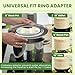 Bamboo Steamer 10 Inch 2 Tier Wooden Basket With Handle, Ring Adapter, Reusable Silicone Liner, Kit For Cooking Dumpling Baby Bao Bun, Dim Sum, Rice Potsticker Steaming Chinese Asian Food & Vegetables