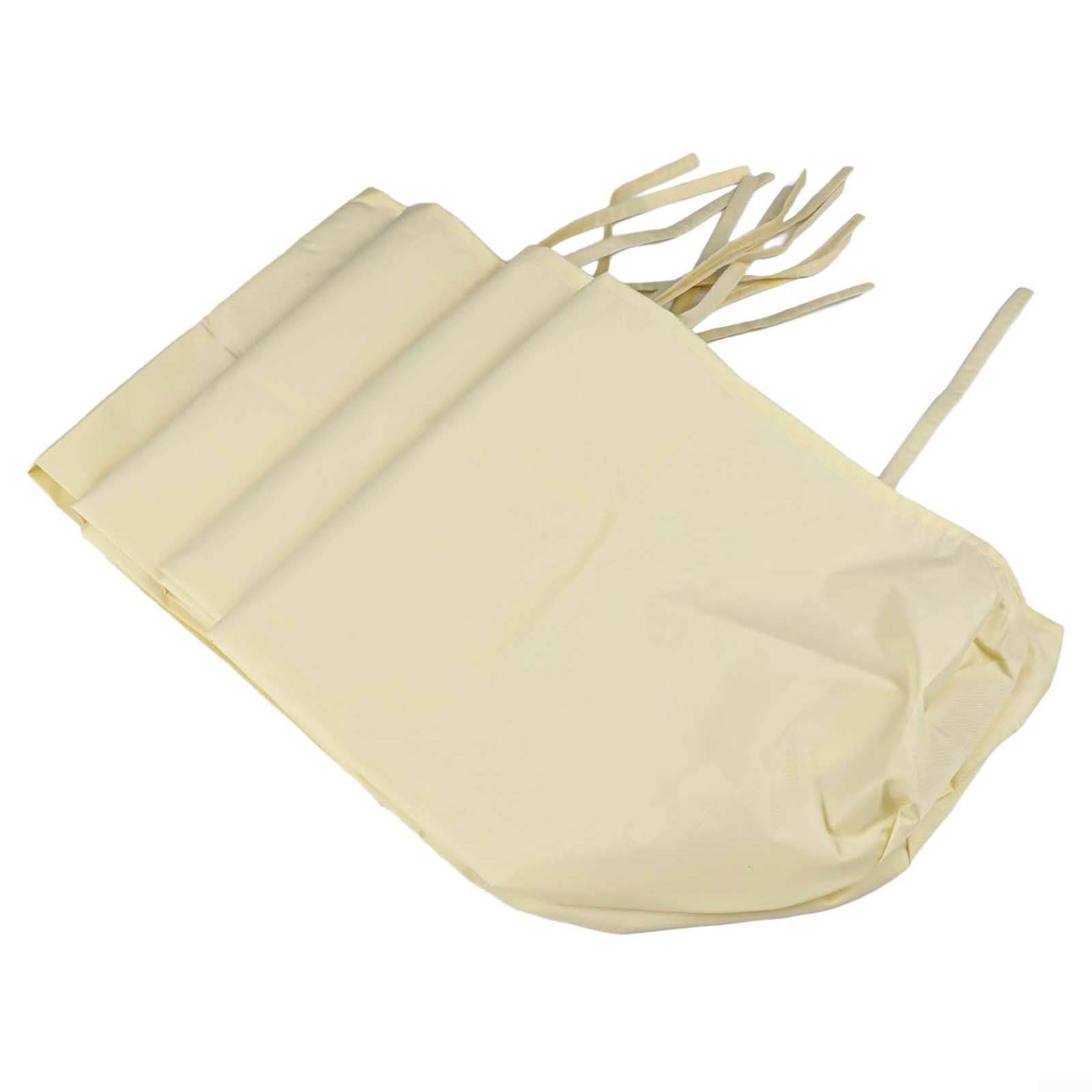 HpLive Bâche de protection en tissu 420D pour store banne à bras articulé, imperméable, résistant aux intempéries, beige (4,5 m)