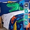 Joiedomi Kid Twin Comforter Set 5 Piece Dinosaur Bedding Set for Boys Girls Super Soft Microfiber Bed in a Bag with Comforter Sheets Pillowcase Sham #2