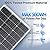 Topunive 100W 12V Flexible Solar Panel 9BB Monocrystalline Cell 12 Volt Semi-Flexible for Marine RV Trailer Boat Cabin Van Car Uneven Surfaces 12V Battery Charge