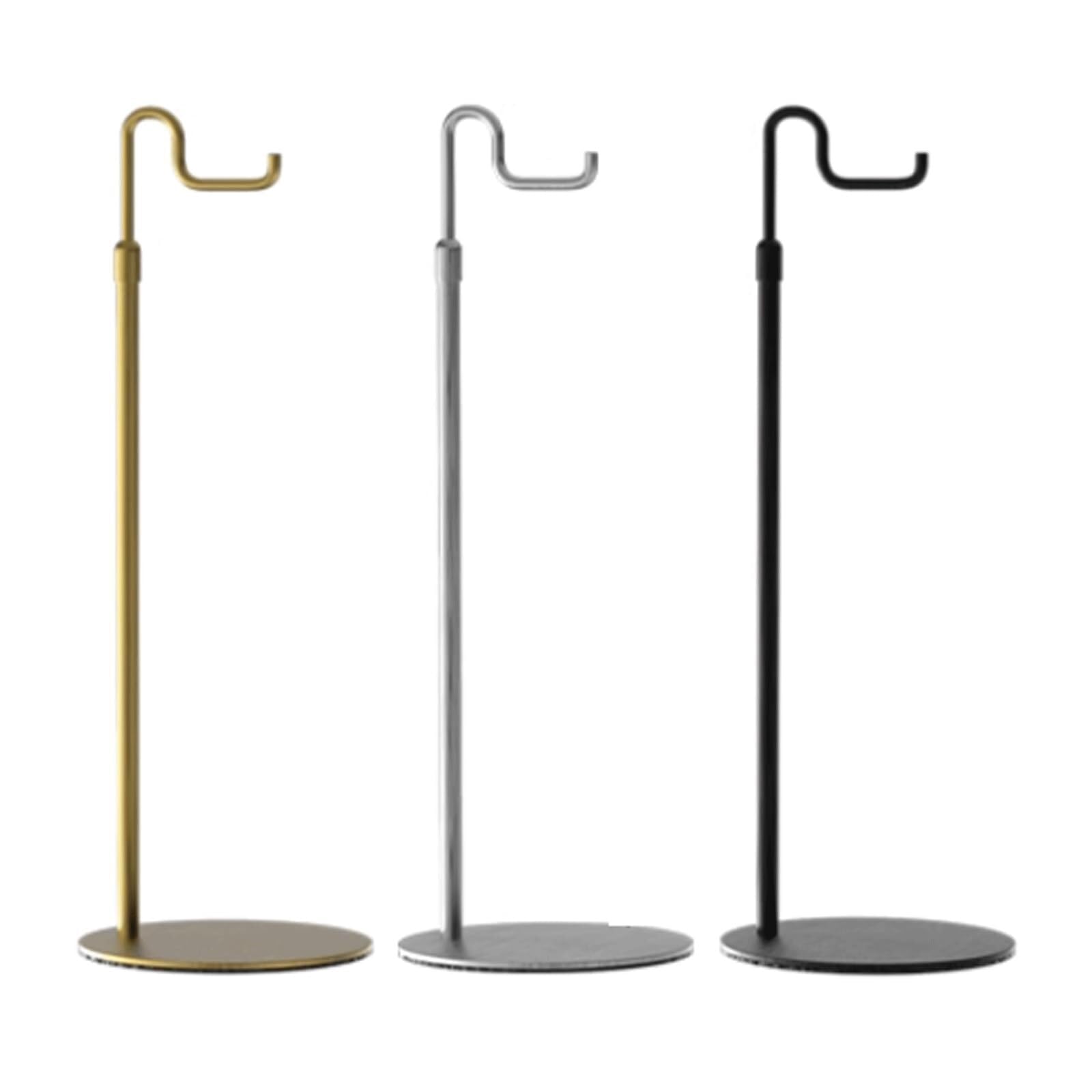 WxuuLTGJR 3Pcs Jewelry Display Stand Tabletop Earring Tower Rack Adjustable Necklace Organizer Tree Jewelry Easel Stand Single Hook Handbag(Mixed)