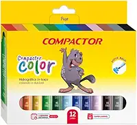Hidrográfica Compactor 2808 Color - 12 Cores - 000081000