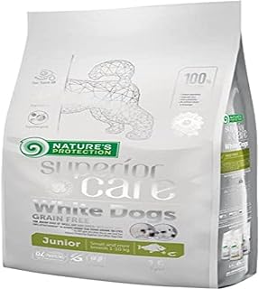 Nature's Protection Superior Care - White Dogs Junior Small & Mini Grain Free with White Fish 1.5kg product image