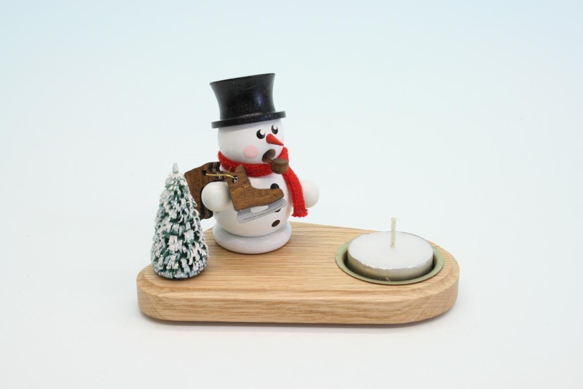 Figurine de bonhomme de neige d'encens pour illuminer et parfumer vos soirées d'hiver cocooning