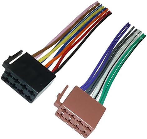 Adapter Universe DIN ISO adapter kabel g?o?nik samochód radio 16 PIN czarny