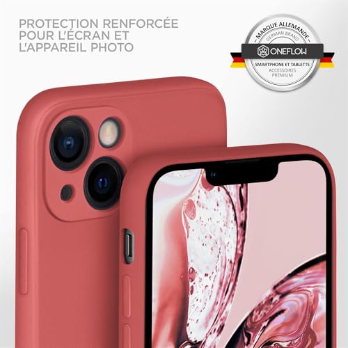Coque double couche Apple iPhone 13 - Protection écran supérieure en silicone mat