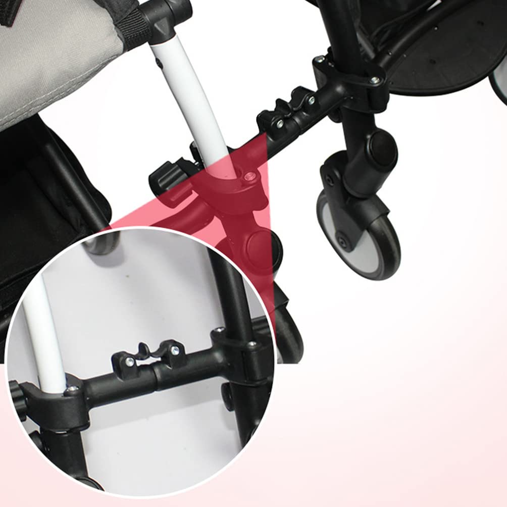 1 Set Linker Accessori Connettore Per Passeggino Connettore Passeggino Regolabile Connettori Passeggino Per Gemelli Componente Universale Tubo Di Ferro Di Precisione