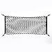 Produktbild Kofferraumnetz Delaman Universal Elastisch Nylon Kofferraumnetz Lagerung doppelt Gepäcknetz Trennnetz 105 x 55 cm mit 4 Haken, Schwarz