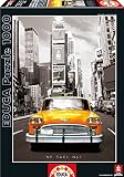  Educa 14468 - Taxi No 1, New York - 1000 Pieces - Coloured Black & White Puzzle by