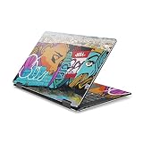 MightySkins Skin Compatible With DELL XPS 13 9365 2-In-1 (2017) - Graffiti Skyline | Protective, Durable, and Unique Vinyl Decal wrap cover | Easy To Apply, Remove, and Change Styles | Made in the USA