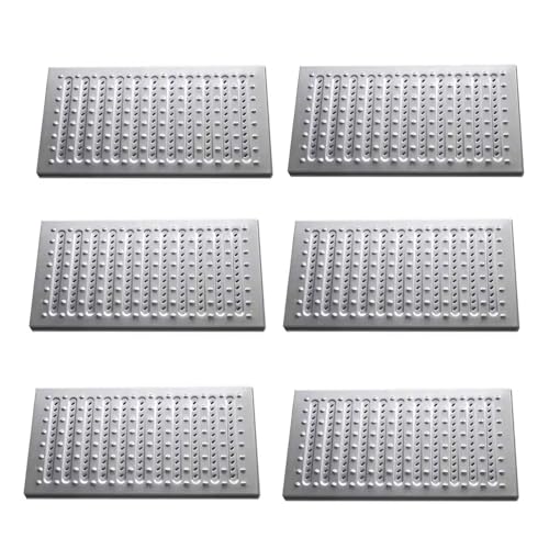Grille d'évacuation acier inoxydable pour drainage extérieur de jardin