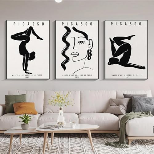 Affiches et impressions sur toile pour habiller un mur vide peinture au trait 50x70 cm