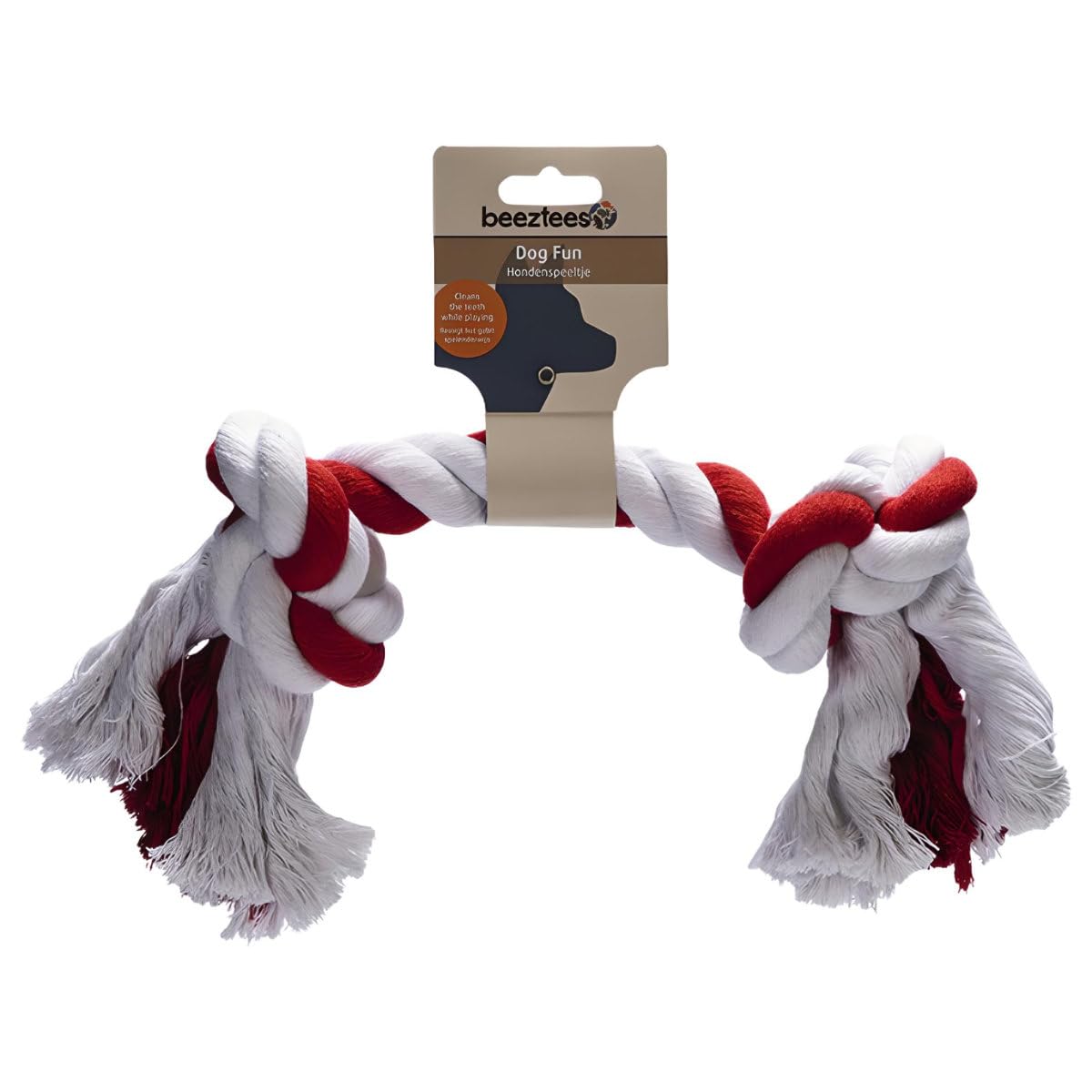 Beeztees Köpek Oyuncağı, Çift Düğümlü Diş İpi, 62x11x11cm, 400gr