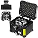 Gurblofy Motorcycle Top Case, 45L Aluminum Motorcycle Trunk, Tail Box Bag with Anti-Theft Lock System, Waterproof, Rustproof and Dustproof, Easy Installation with Universal Bracket, Black