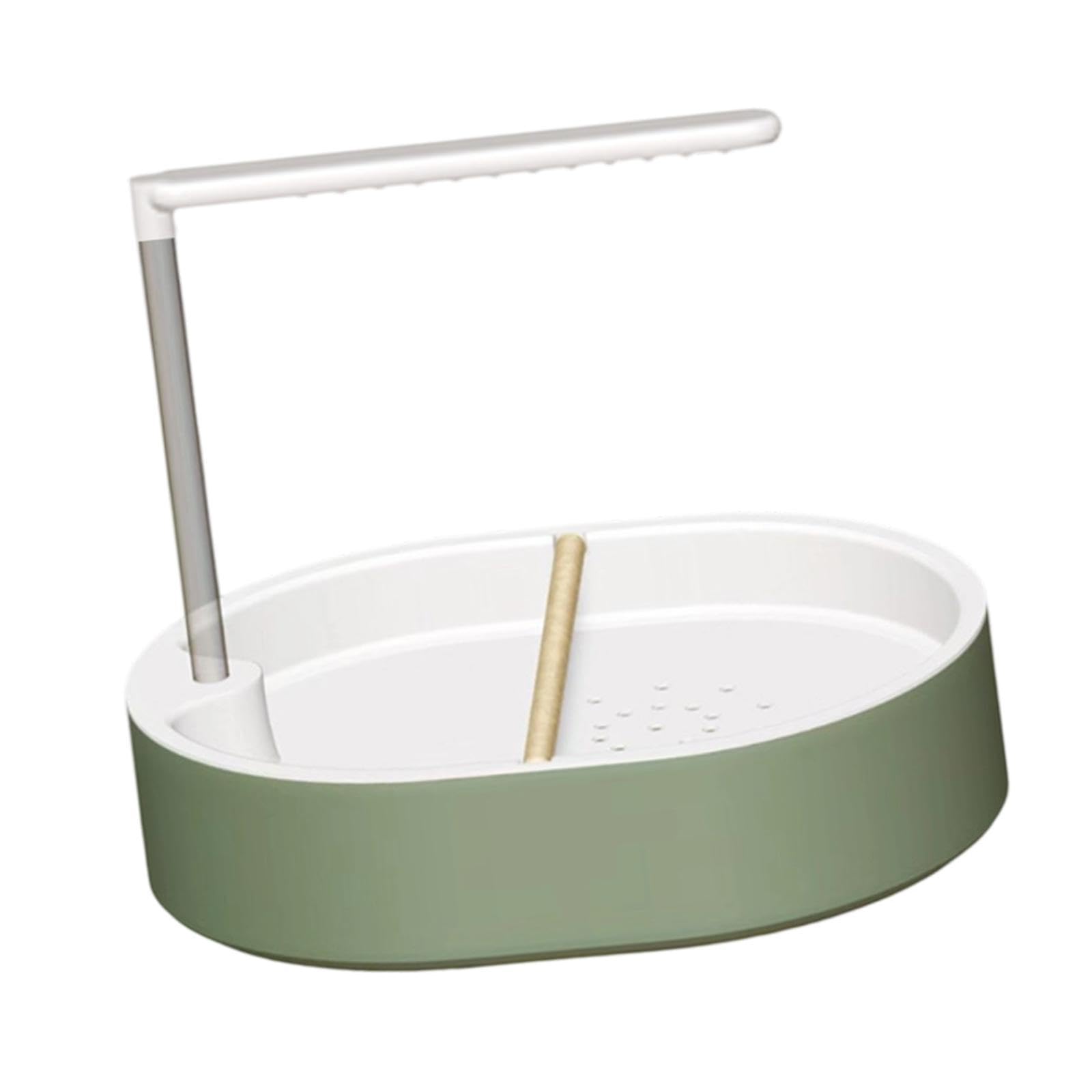 LOVIVER Vasca da Bagno Automatica per Uccelli Vasca da Bagno Automatica per Uccelli Accessori per Doccia Conure Multifunzione Parrocchetto con Pompa da per, Style B