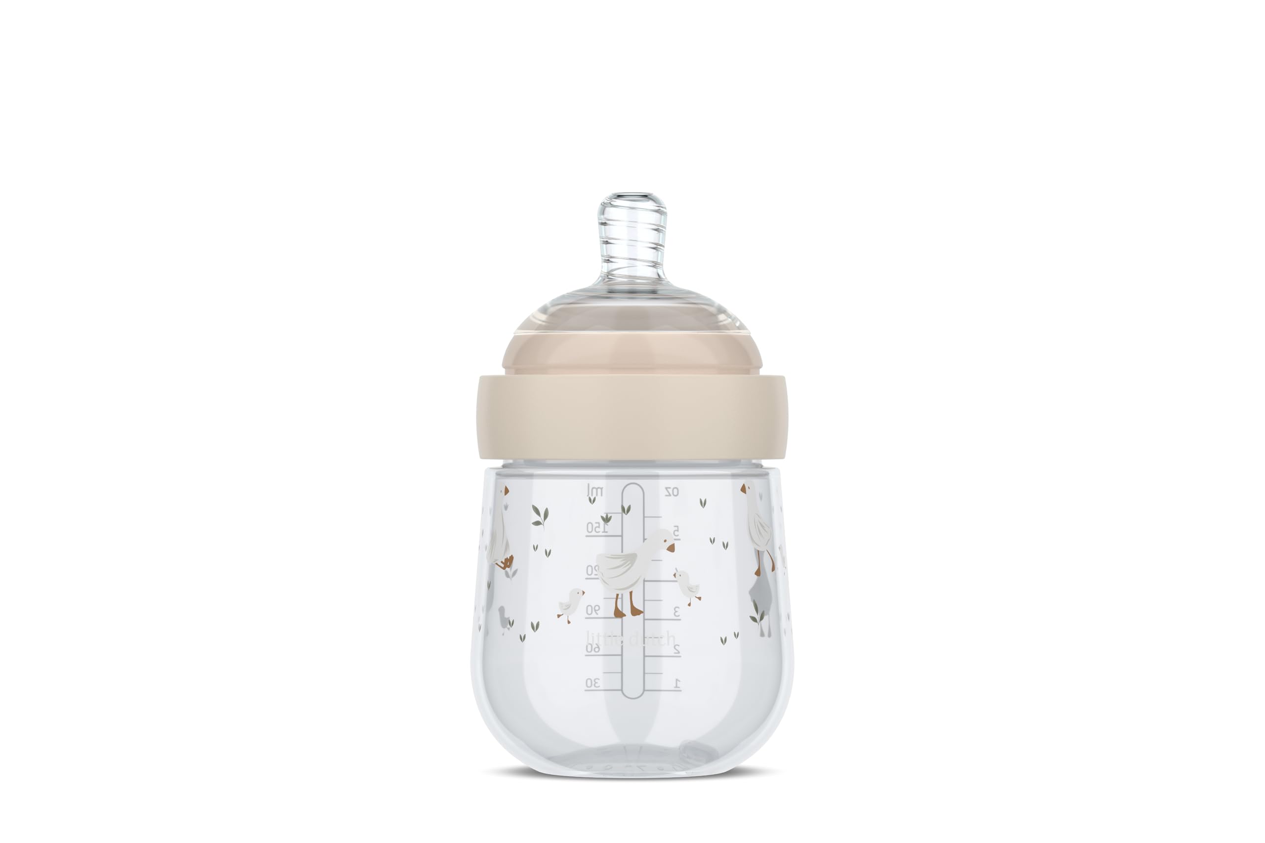 Mepal, Baby Bottle Mio Little Dutch, Transparent Cap for Storage, Anti-colic Baby Bottles
