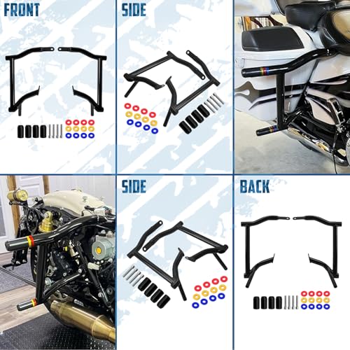Protector Trasero de Alforjas para Harley Touring 2009-2025 miniatura 6