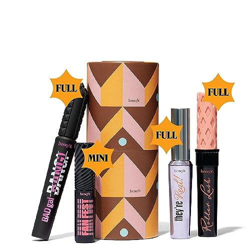 Benefit Nice List Lashes Full-size mascara trio, plus a mini mascara to-go (Collection Worth £90) - Image 4