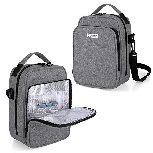 5. Curmio Insulin Cooler Travel Case For Diabetic Medications