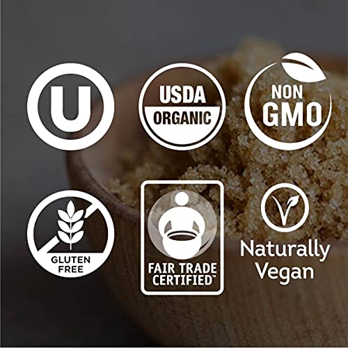 Wholesome Organic Light Brown Sugar, Fair Trade, Non Gmo & Gluten Free, 1.5 Pound (Pack Of 1) #TOP4