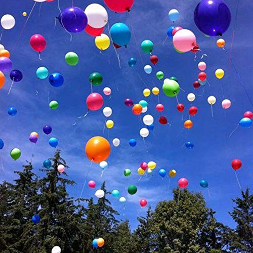 Felice Arts 12 Kinds of Rainbow Colorful Party Latex Balloons for Birthday,Wedding,Baby & Bridal Shower Party Decoration,Children\'s Day Supplies(12in&120pcs) - Thumbnail 7
