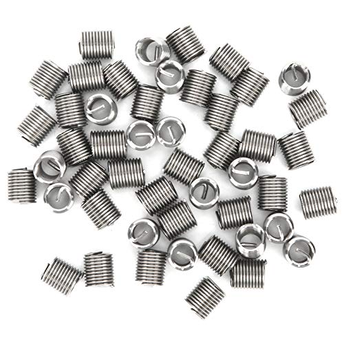 50 Pezzi Inserti Filettati, M8 X 1,25 X 2D