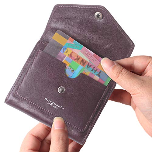 Small Wallet for Women Genuine Leather RFID Blocking Card Holder Organizer Pocket Compact Bifold Ladies Mini Purse2