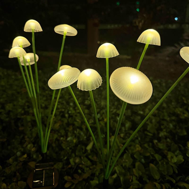 Solar Light for Garden Outdoor 2 Pack, LED Mushroom Solar Lights Waterproof, Warm White Garden Lights for Yard, Patio, Balcony, Pathway and Home Decor-picture-35