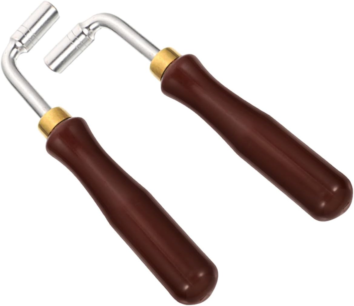 VICASKY 2pcs Dulcimer Tuning Wrenches Ergonomic Tone Tools for Musicians Easy to Use Compact Design for Dulcimer and String Instrument Tuning