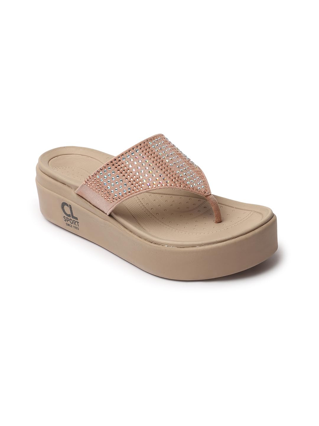 Carlton London Sports Womens CL-SB-W-24 Comfortable Flatform Heel Pink Sandal-5 Kids UK (B0CFHF564G) Amazon Price History, Amazon Price Tracker