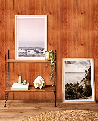 Image of OREN EMPOWER- create your choices OE HY9318 WP S Brownish Stripes DIY Wallpaper (WXH - 45X330cm)