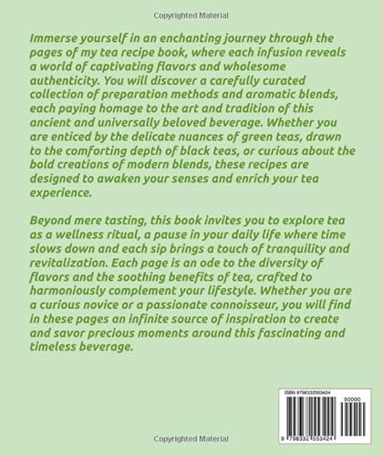 Tea Recipe Book: Ideas for Infusions to Create at Home
