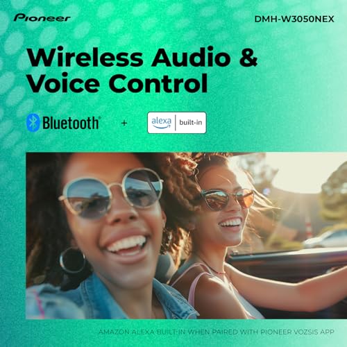 Image of Pioneer DMH-W3050NEX 6.8 inch Capacitive Touchscreen, Double Din - Wireless & Wired Apple CarPlay & Android Auto, Bluetooth, Backup Camera, Maestro, FLAC, HD Radio, Hi-Volt RCA