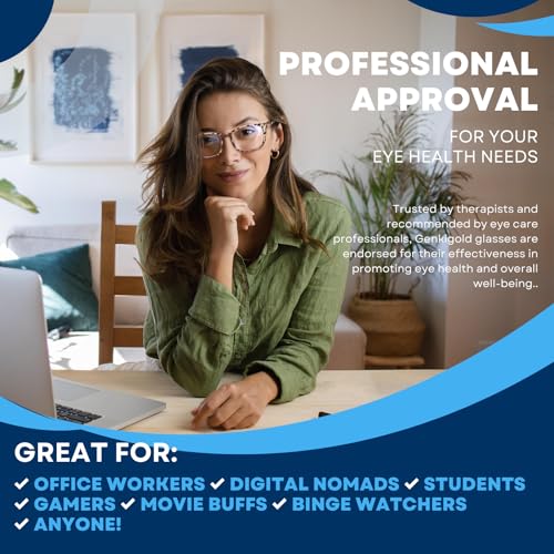 Image of Blue Light Blocking Glasses:Promote Melatonin Production,Ease Digital Eye Strain,Dry Eyes,Gift for Women and Men