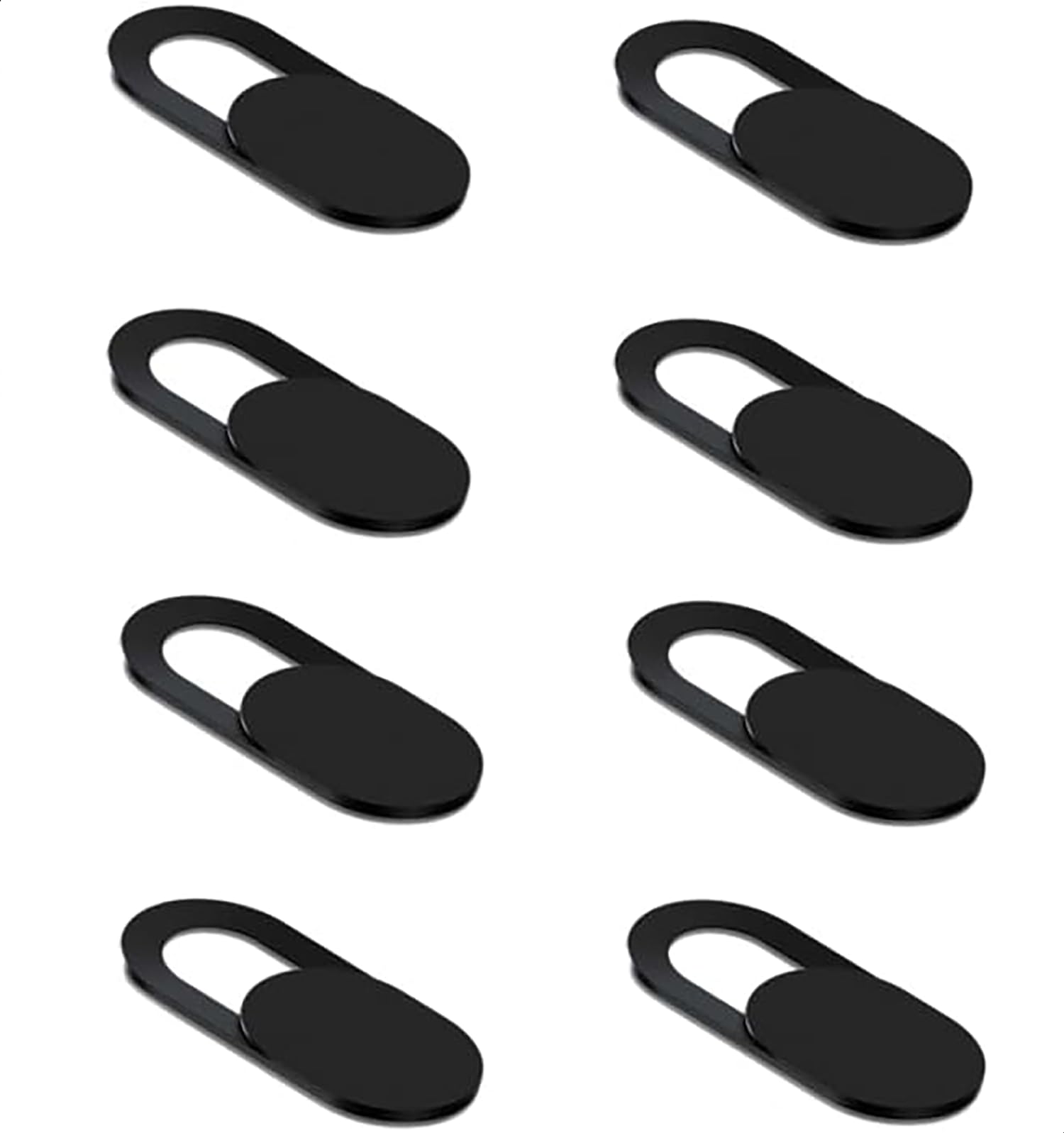 JOS [8 Pack] Webcam Cover, 0.03 inch Ultra Thin Laptop Camera Cover Slide for iPhone iPad MacBook Pro Computer iMac Cell Phone PC Accessories Camera Blocker Slider, Great for Privacy