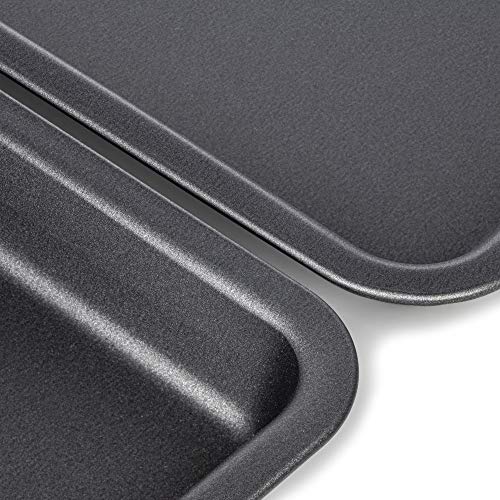 Dawsons Living Premium Oven Trays - 2 Piece Guaranteed Non Stick Oven Tray Set - Deep Baking Sheets 2 Gallery Image