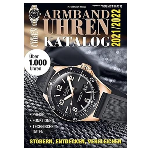 Armbanduhren Katalog 2021/2022 - Rolex, Omega, Patek, Tudor u. v. m.