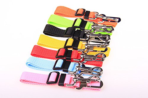 Walgap(Tm) Car Vehicle Auto Safety Seat Belt For Dog Pet (7 Color) (Green) #TOP2