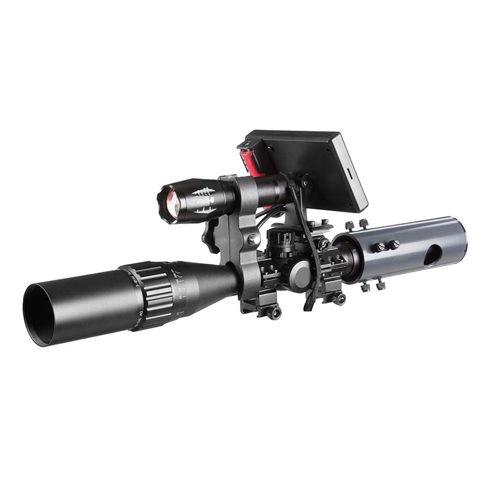 HUVIOVED 850Nm Infrared Night Vision Scope with 4.3