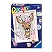 Price comparison product image Ravensburger CreArt Delightful Deer Paint By Numbers Kits for Children - Painting Arts and Crafts for Kids Age 7 Years Up