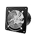 Ventilador Extractor, Ventilador De Cocina Industrial Extractor De Baño Pared Ventilador Ventilador De Conducto Escape Silencioso, para El Hogar Baño Cocina Garaje 30W/35W/50W8 Inch-Black