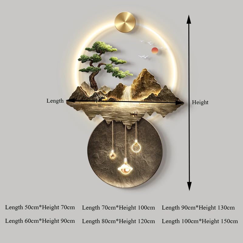 Amazon.com: 3D Art Wall Decor, Living Room Corridor Decorative