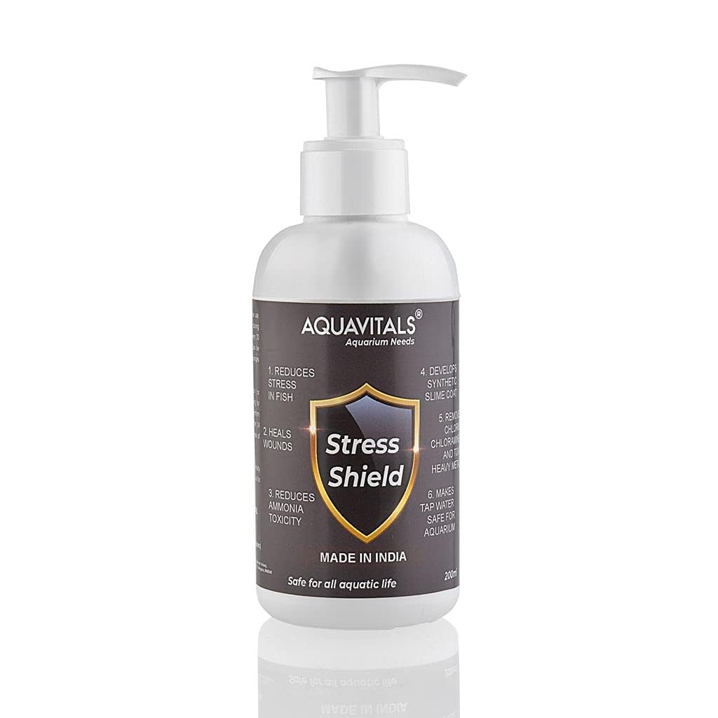 AQUAVITALS Stress Shield - for Happy Fish (100ml) (B0CDQ5QL5T) Amazon Price History, Amazon Price Tracker