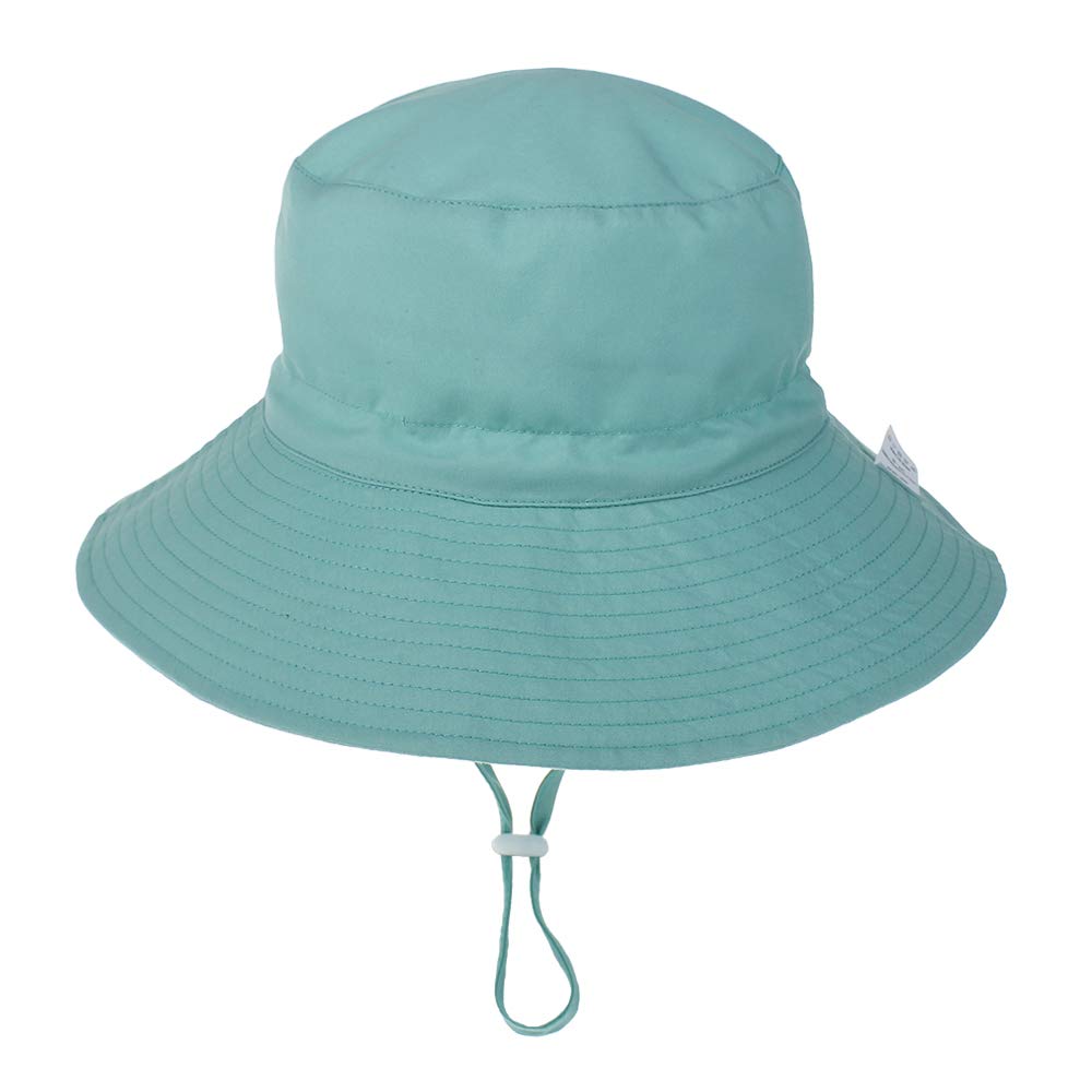 DRESHOW Gorro de Sol para Bebé Gorro Bebe Verano Gorros Proteccion Solar UV Bebe Niño Niña Gorra Playa con Correa Ajustable para la Barbilla UPF 50+