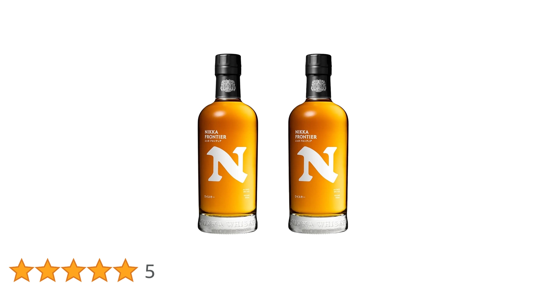 Amazon.co.jp: Nikka Frontier 16.9 fl oz (500 ml) 48% Asahi