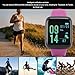 Yoidesu Smart Watch Fitness with Monitor Sleep, Sports Modes Activity Step Calorie Counter, IP65 for Andriod iOS Women Men (Pu rple)