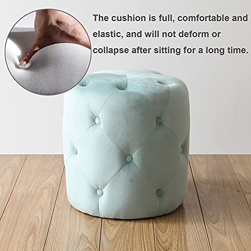 Tabouret de vanité pour chambre à coucher et assise rembourrée