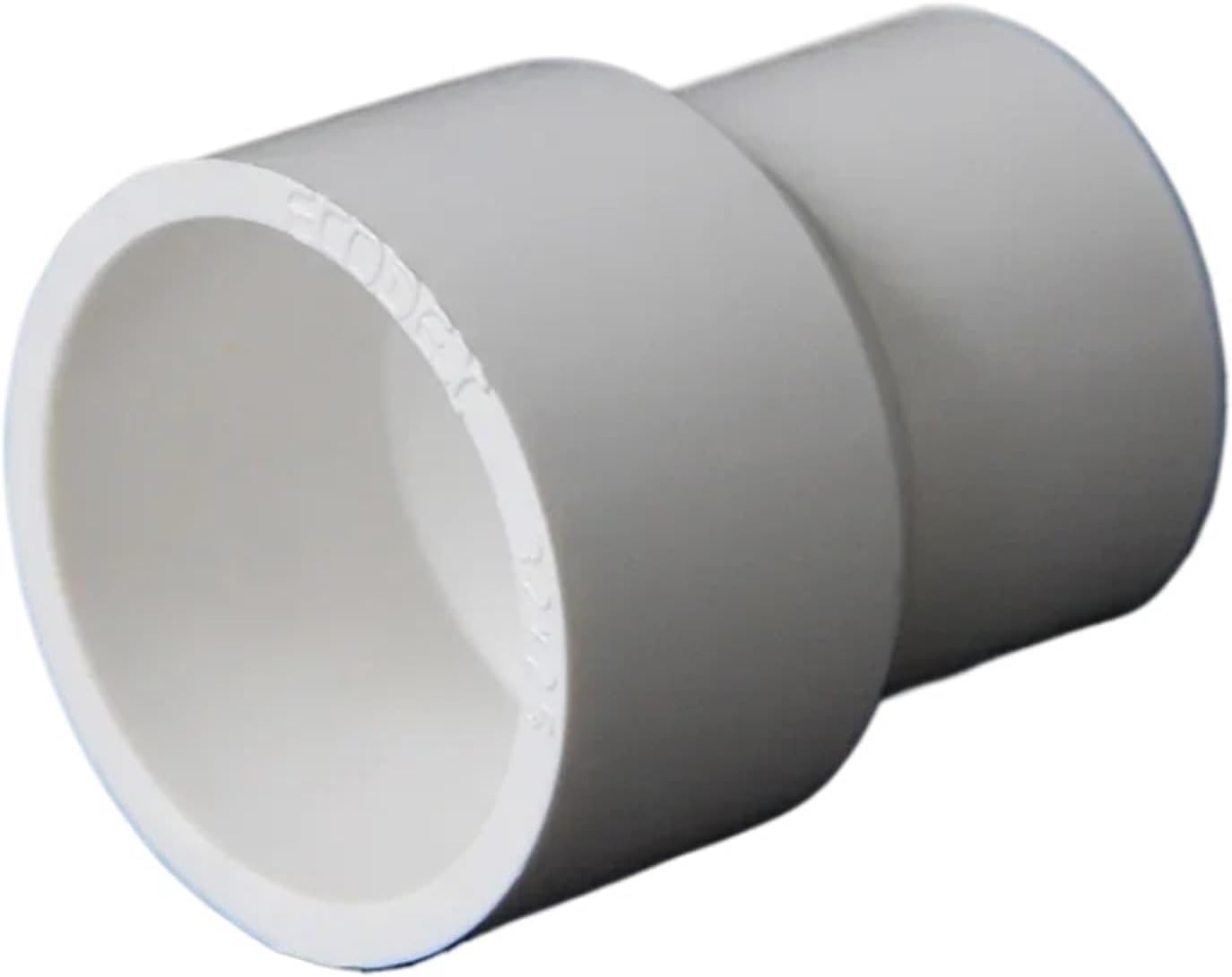 Conector de Manguera Conector Reductor Recto de PVC Blanco, 1 Pieza, 20/25/32/40~200 mm, for tubería de Agua, riego de jardín, Adaptador for Acuario.
