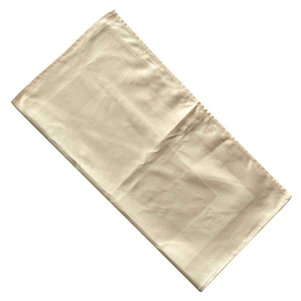 Serviettes de table coton fini les modèles jetables avec ce napperon beige 50x50cm pour mariage